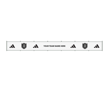 adidas 5' x 12' Mesh Fence Banner