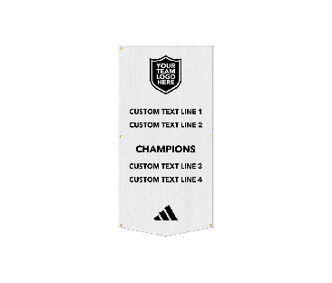 adidas Championship Banner 3'x6'