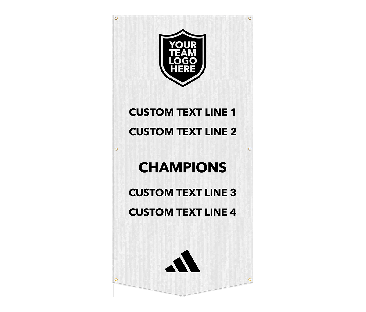 adidas Championship Banner 4'x8'