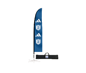 adidas Co-Branded 16' Blade Flag Kit Pole Carry Bag and Folding Base