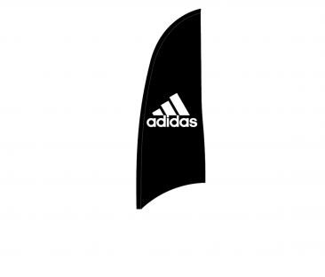 adidas 11' Blade Flag Fabric Only 