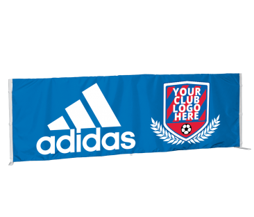 adidas Co-Branded 10' Free Standing Railskirt Kit Double Sided Hardware