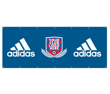 adidas Co-Branded 5' x 12' Mesh Fence Banner