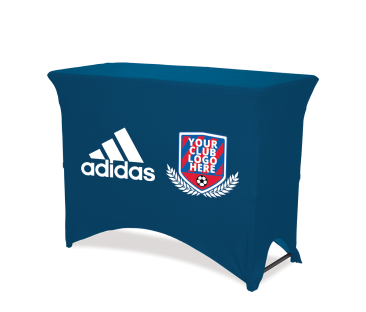 adidas Co-Branded 4' Stretch Fit Table Cover 