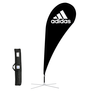 adidas 11' Tear Drop Flag