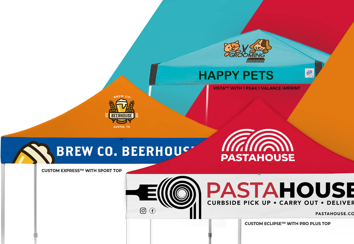 Custom Graphic Shelters