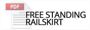 Free Standing Railskirts